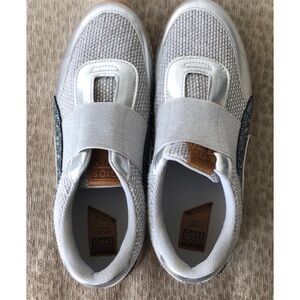 Gioseppo Silver Platform Sneakers